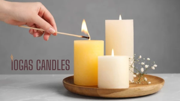 Decorative scented candles